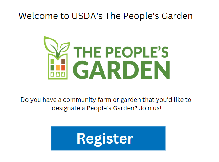 Register your local garden