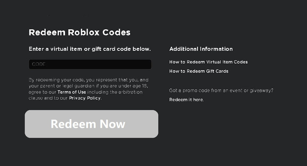 www.Roblox.com/redeem - Redeem Roblox Gift Card Online