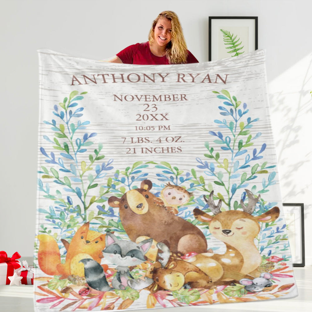 Super Cute Custom Baby Blanket