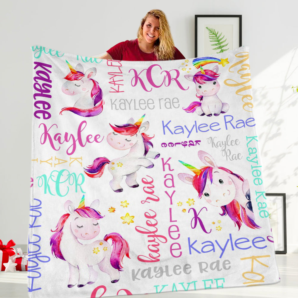 Custom Fleece Blanket For Kids