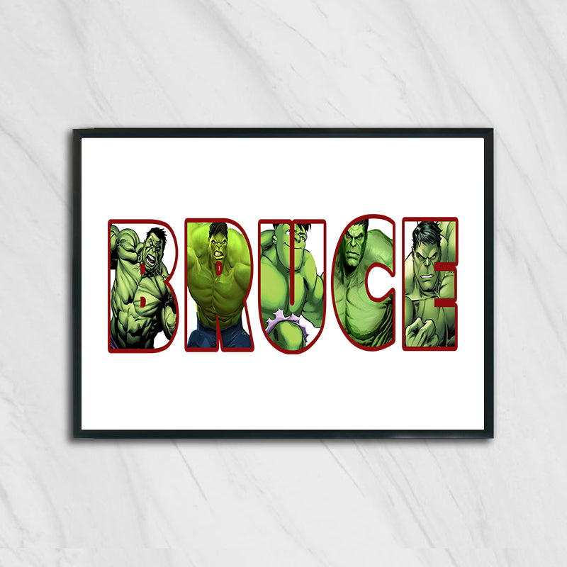 CUSTOM HERO PORTRAIT CANVAS PRINT IV-BUY 2 SAVE 10%