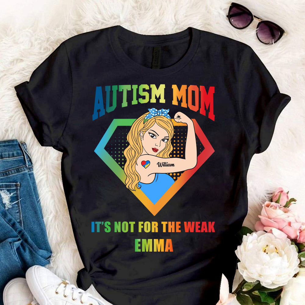 Custom Mom and Kid's Names Unisex Heavy Cotton Tee
