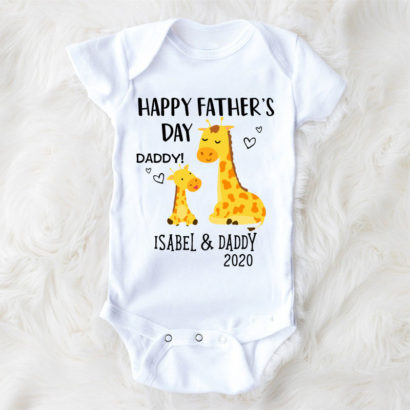 Custom Giraffe Onesies