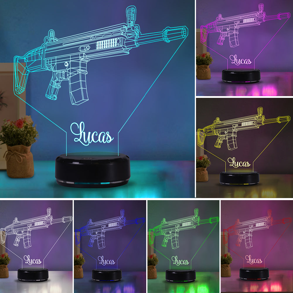 Custom Name Army Night Lights