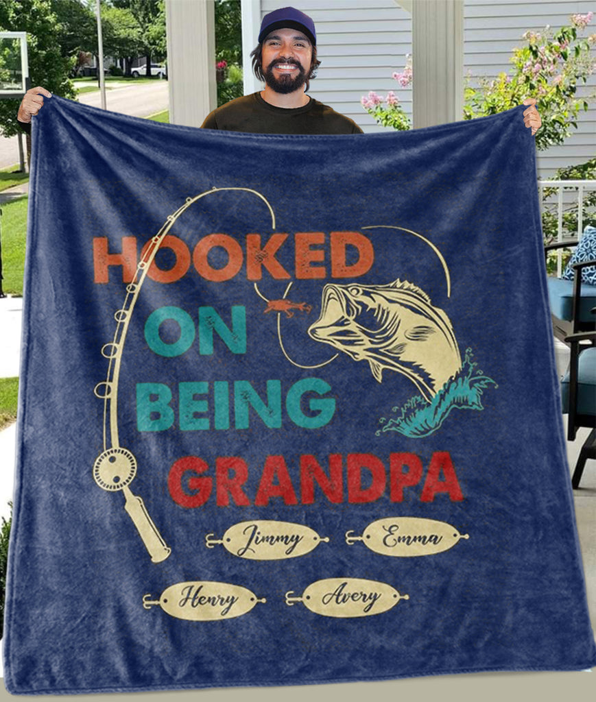 Personalized Father's Day Blankets