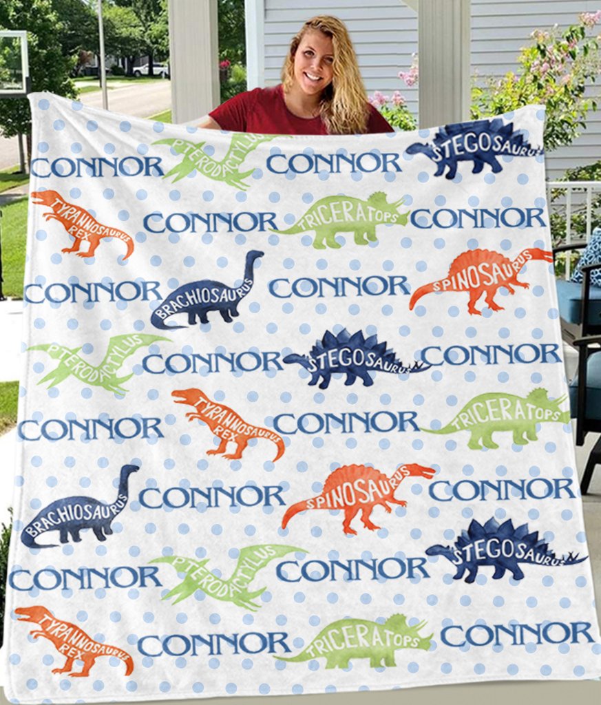 Custom Name Blankets for Kids I - Made in USA