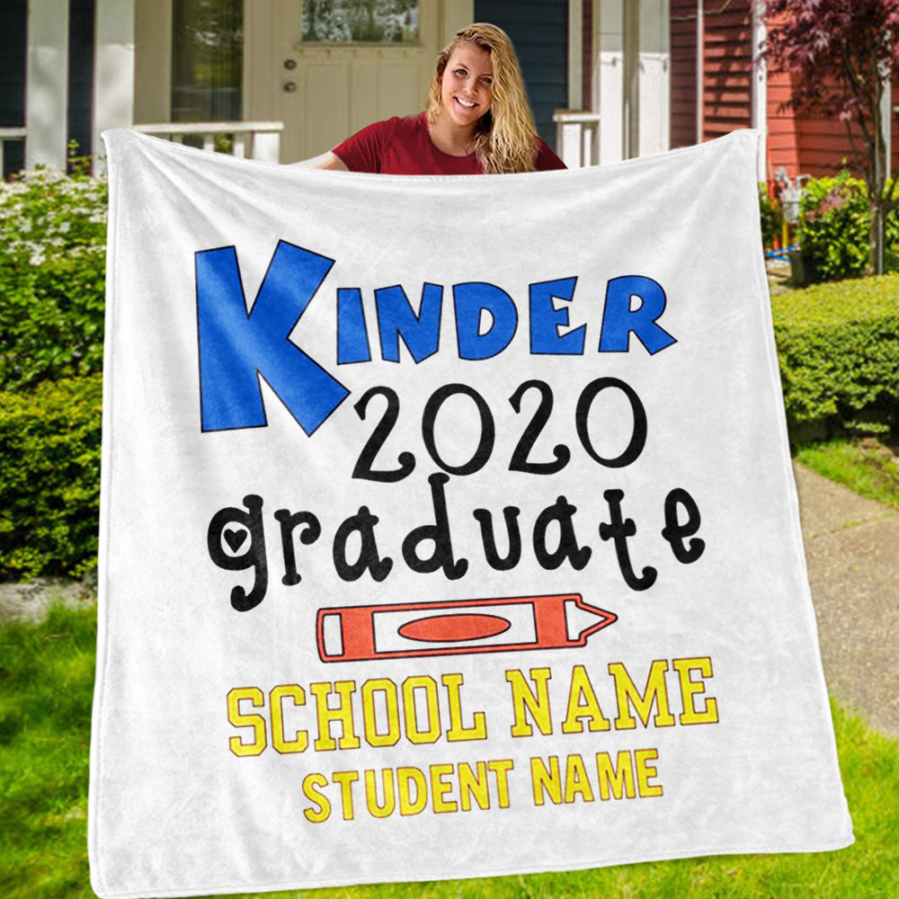 Personalized Graduation Blankets