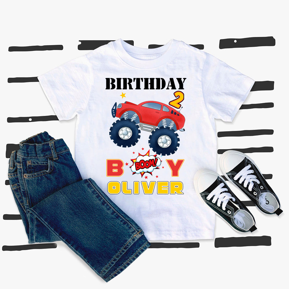 Custom Name Kids Birthday Tee Ⅵ - Ships in 3-5 Business Days