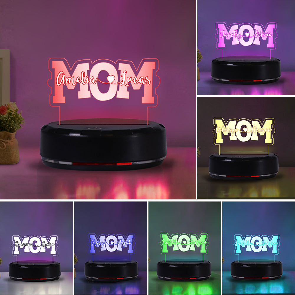 Custom Name MOM Acrylic Night Lights