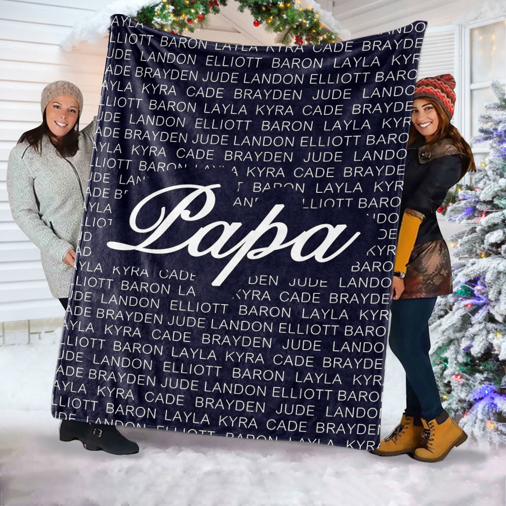 Personalized Cozy Plush Fleece Blankets
