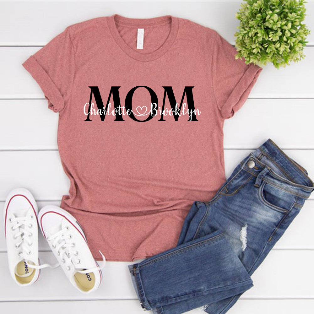 Custom Name Mother's Day Unisex Heavy Cotton Tee