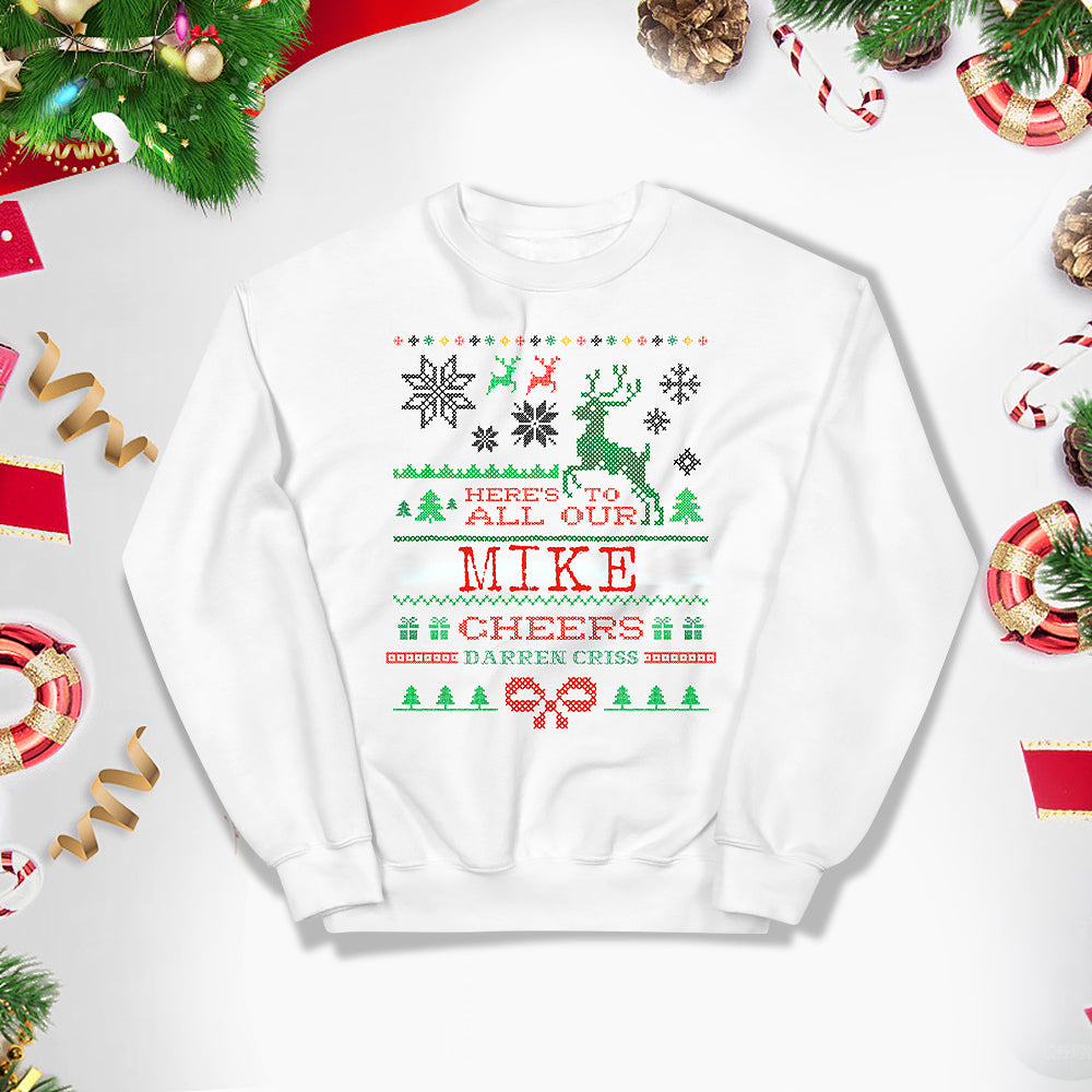 Womens Christmas sweatshirt ，Ugly Christmas Sweater，Custom family gift，Christmas Gifts.