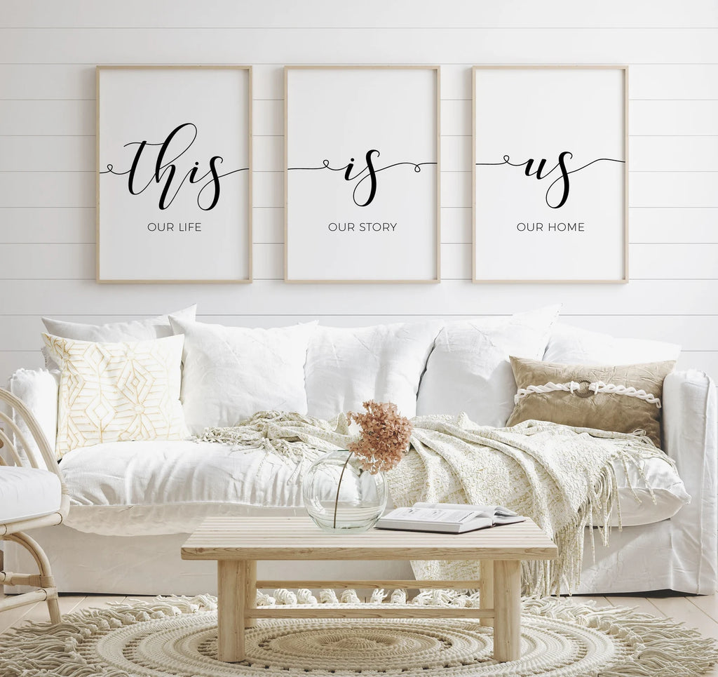 Personalized Family Canvas Art Set 14