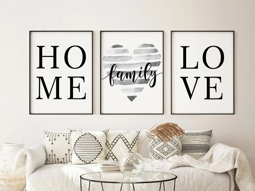 Personalized Family Canvas Art Set 15