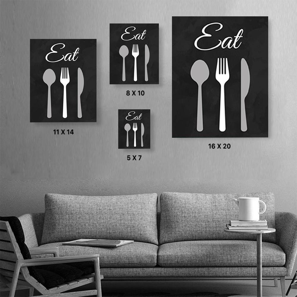 KITCHEN Canvas Art Set II