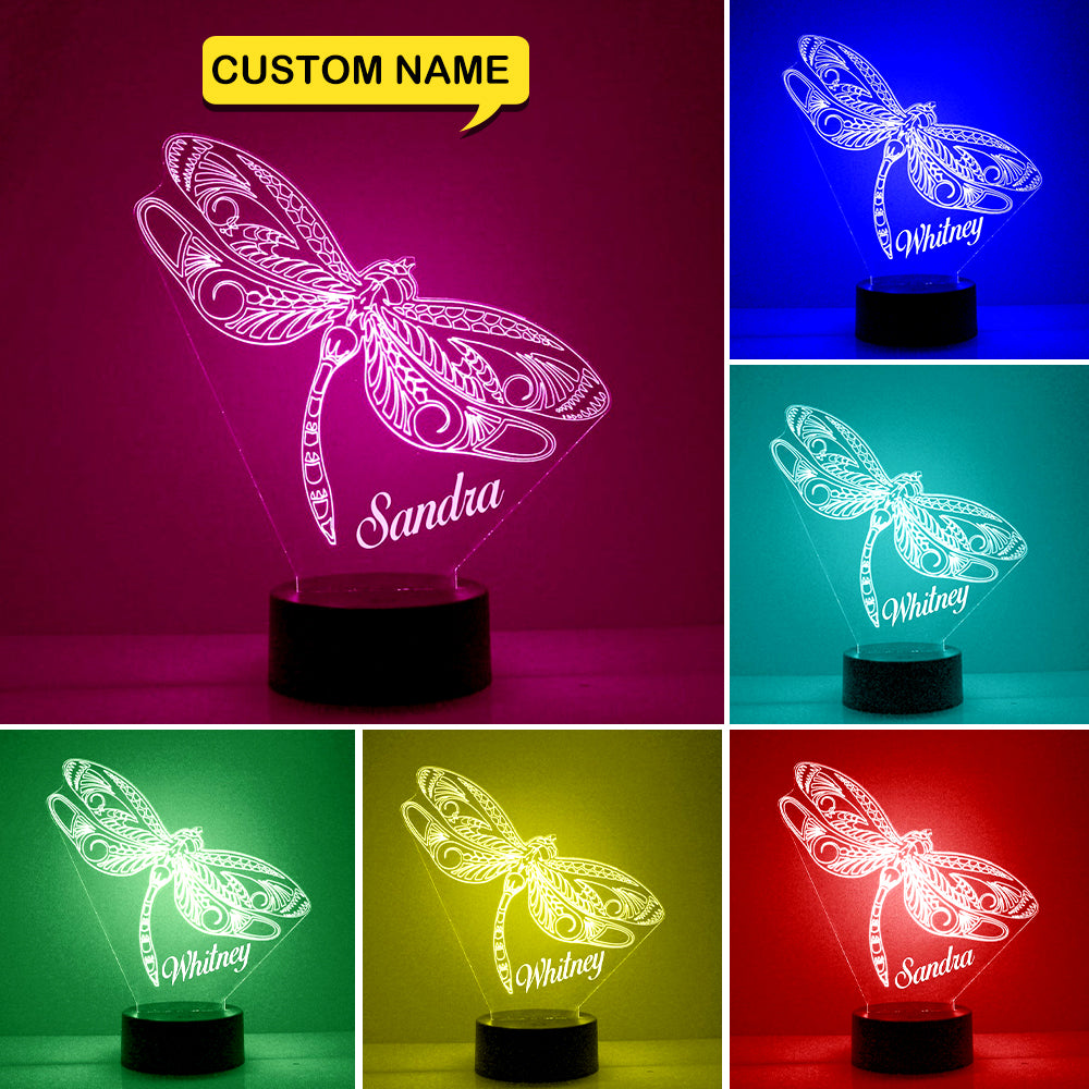Personalized Butterfly Acrylic Light