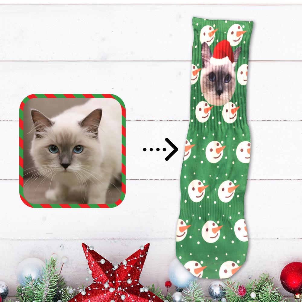 Personalized Christmas Socks With Your Face