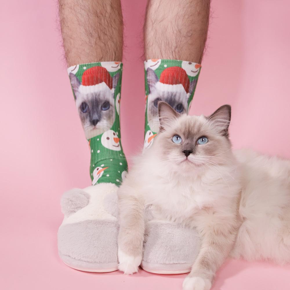 Personalized Christmas Socks With Your Face