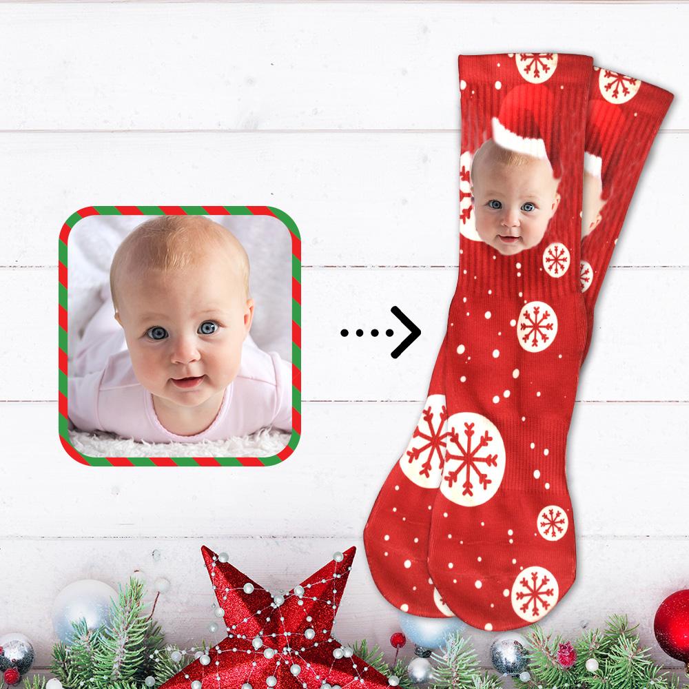 Personalized Christmas Socks With Your Face