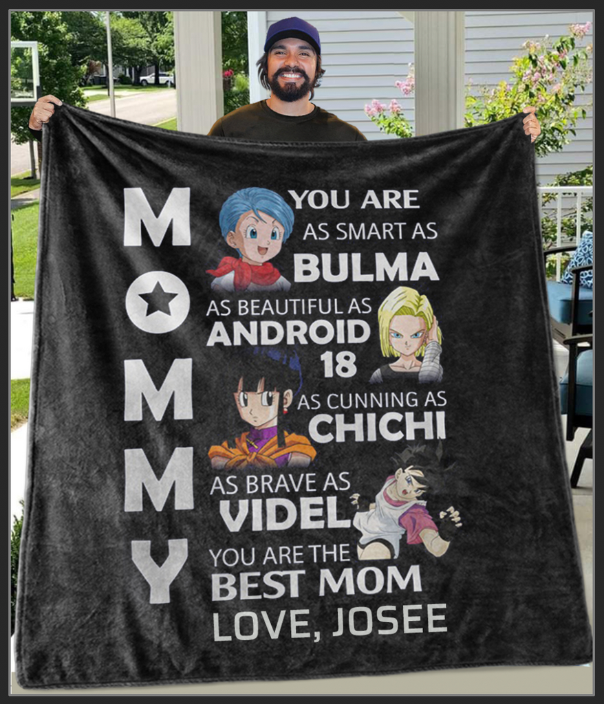 Custom Mom Blankets with Nickname & Kids' Names