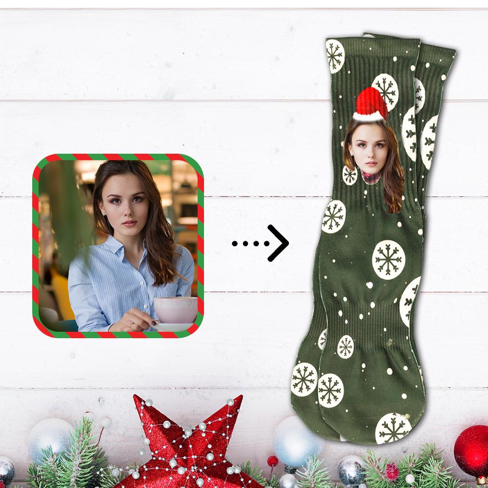 Personalized Christmas Socks With Your Face