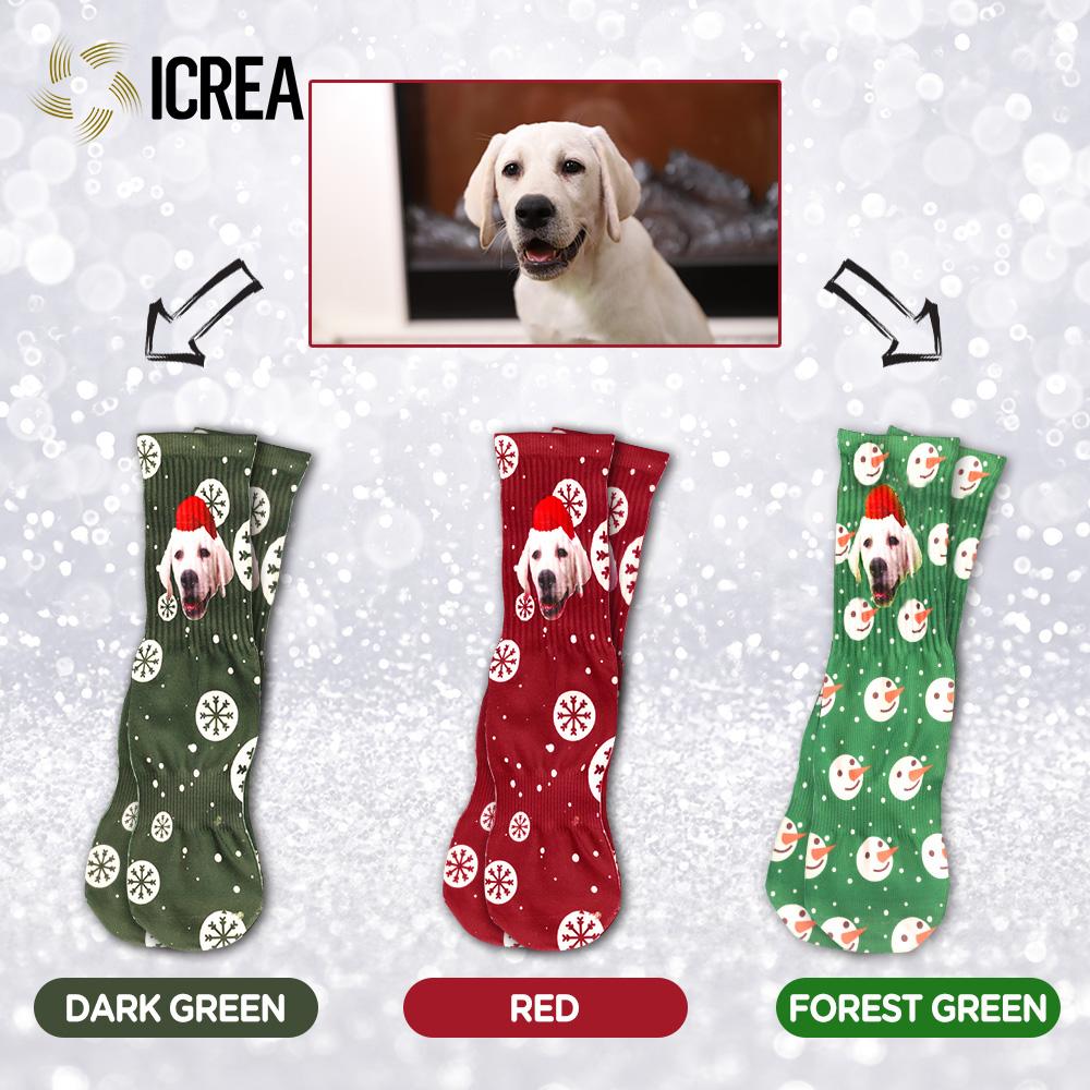 Personalized Christmas Socks With Your Face