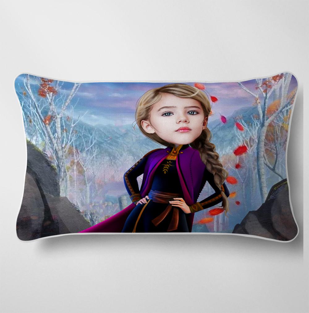 Personalized Hand-Drawing Kid's Photo Portrait Cozy Microfiber Bedding Set XVII