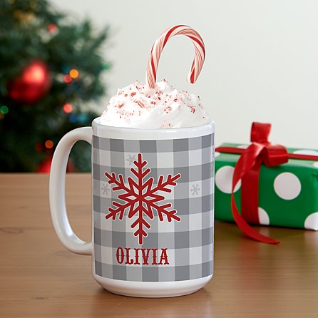 Snowflake Wishes Mug