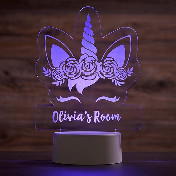 Custom Name Unicorn Children's Night Light - 7 Colors 3D Night Light, New Christmas Gift!