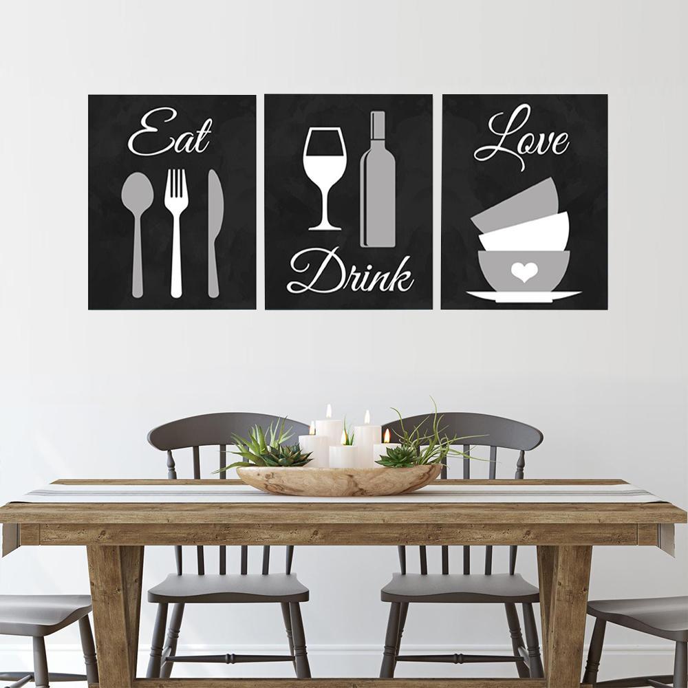 KITCHEN Canvas Art Set II