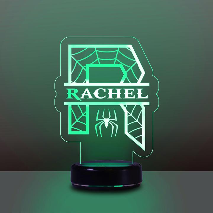 Custom Initial & Name Night Light - 7 Colors 3D Night Light, New Christmas Gift!