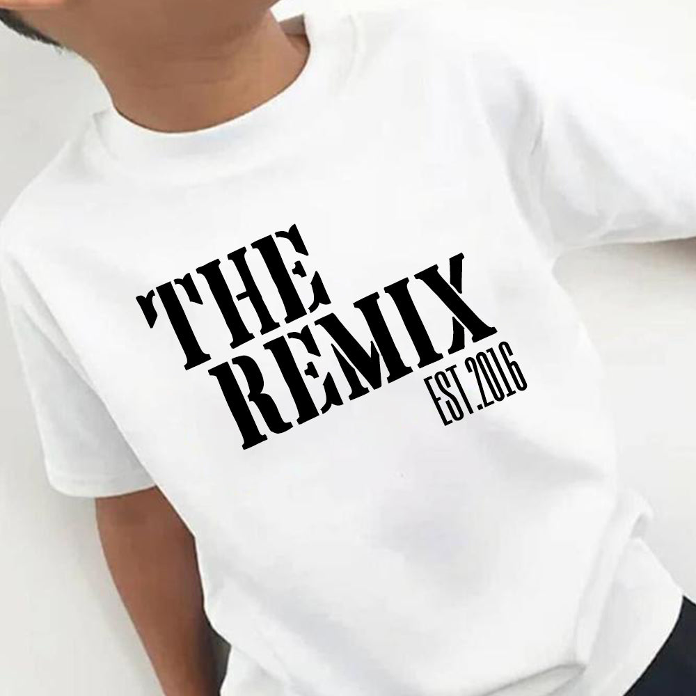 Matching Dad and Baby Shirt, Fathers Day Shirts, Daddy and Me Funny Outfits, The Original The Remix Shirts - 40% OFF with code SHOPJUNE40