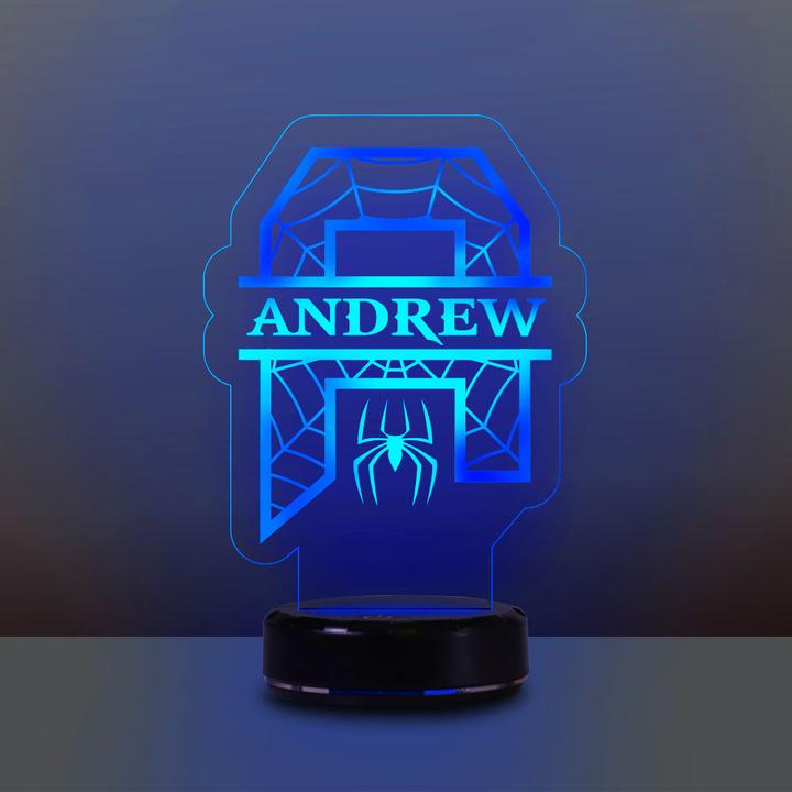 Custom Initial & Name Night Light - 7 Colors 3D Night Light, New Christmas Gift!