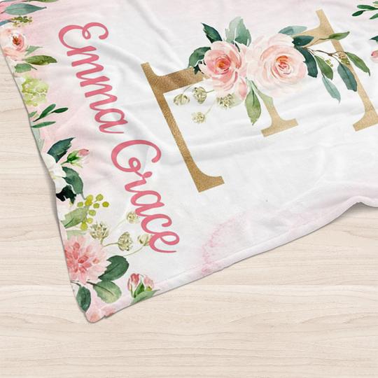 Custom Baby Name Blanket,