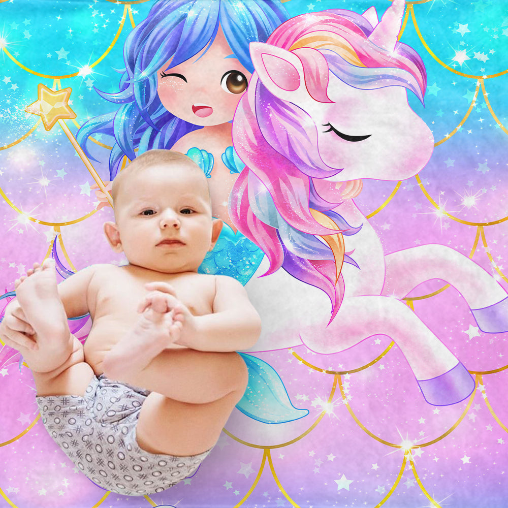 Custom Baby Name Blanket, Personalized Baby Blankets, Baby Shower Gift, Baby Name Blanket, Baby Girl Blanket, Velveteen Plush Blanket, Baby Unicorn Blanket