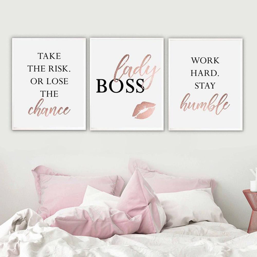 FAMILY Canvas Art Set VIII, LADY BOSS Canvas Print