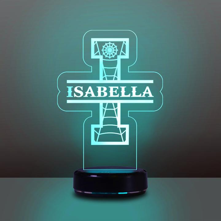 Custom Initial & Name Night Light - 7 Colors 3D Night Light, New Christmas Gift!