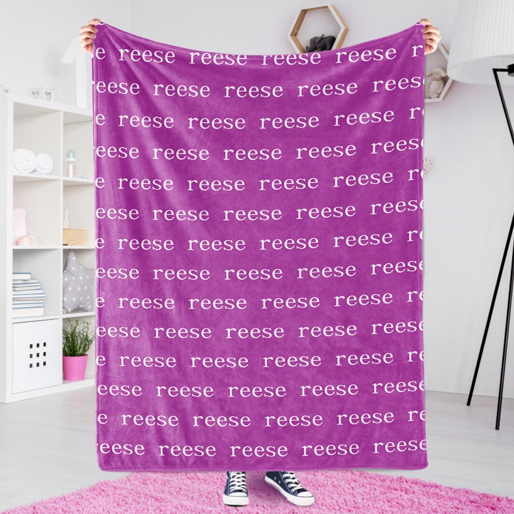 Personalized Name Premium Fleece Blanket