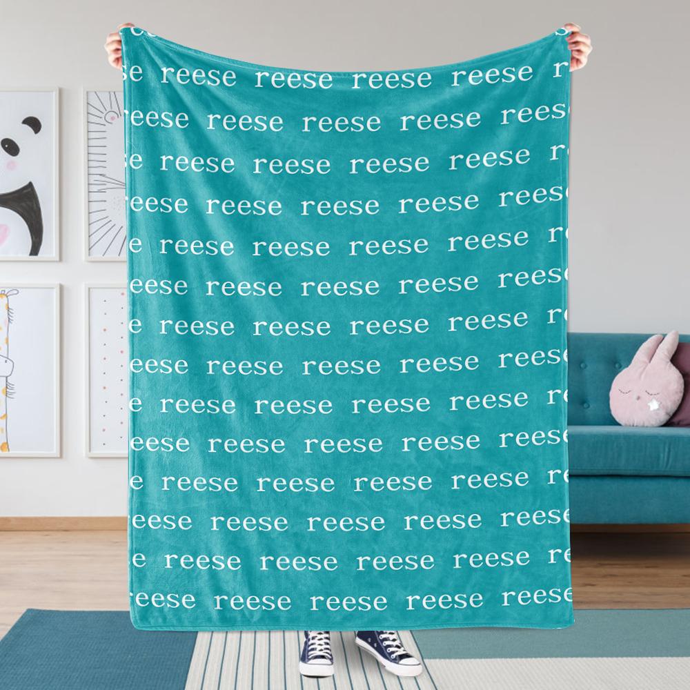 Personalized Name Premium Fleece Blanket