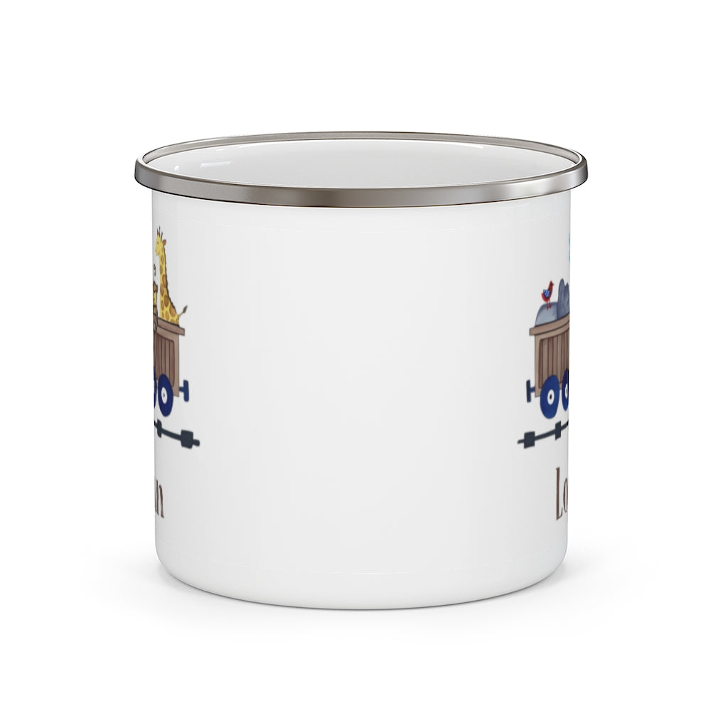Custom Name Train Enamel Campfire Mug Ⅱ