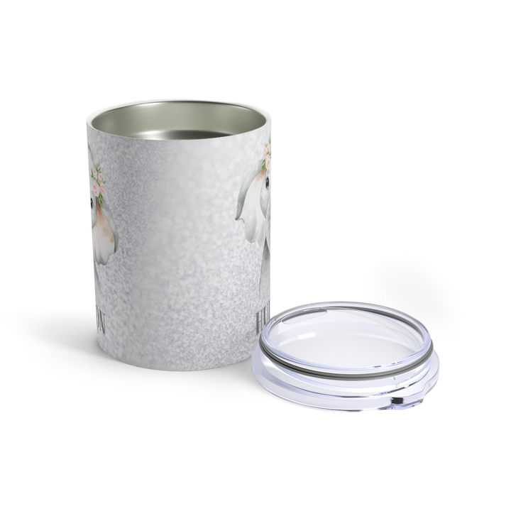 Custom Name Animal Children's Travel Drink Tumbler 10oz - Made In USA