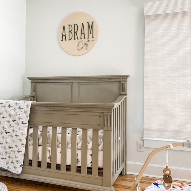 Custom Name Round Sign - 20inches