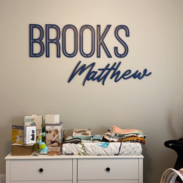 Custom Name Sign I01-For Middle Name - 15"