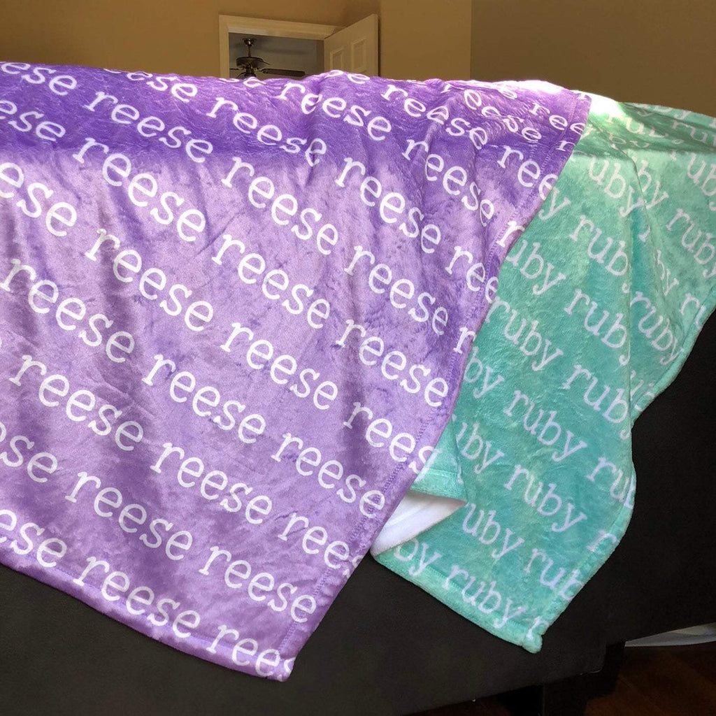 Personalized Name Premium Fleece Blanket