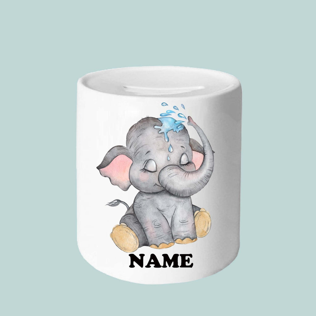 Personalized Elephant Money Box I04