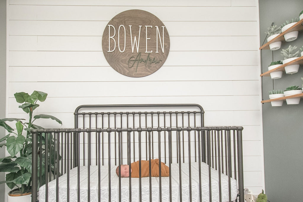 Custom Name Round Sign - 20inches