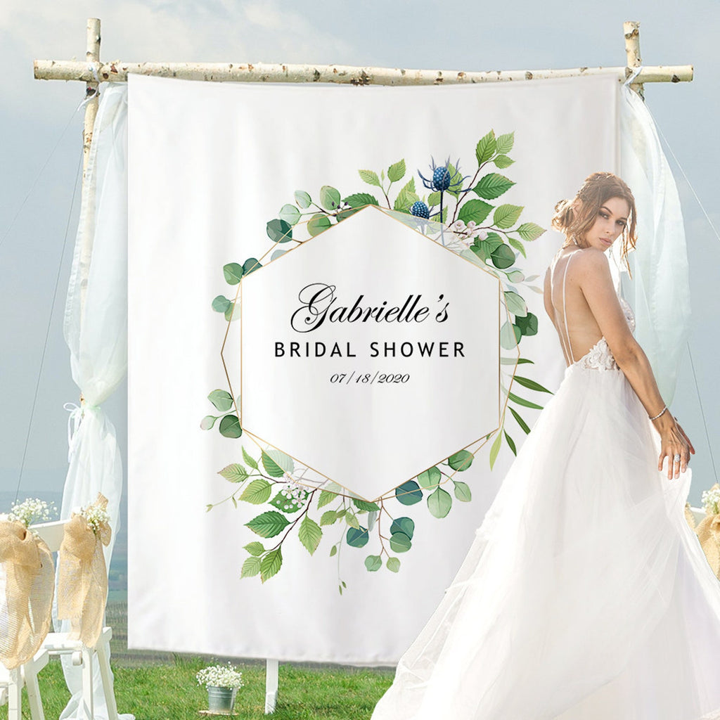 Custom Bridal Shower Backdrop 10