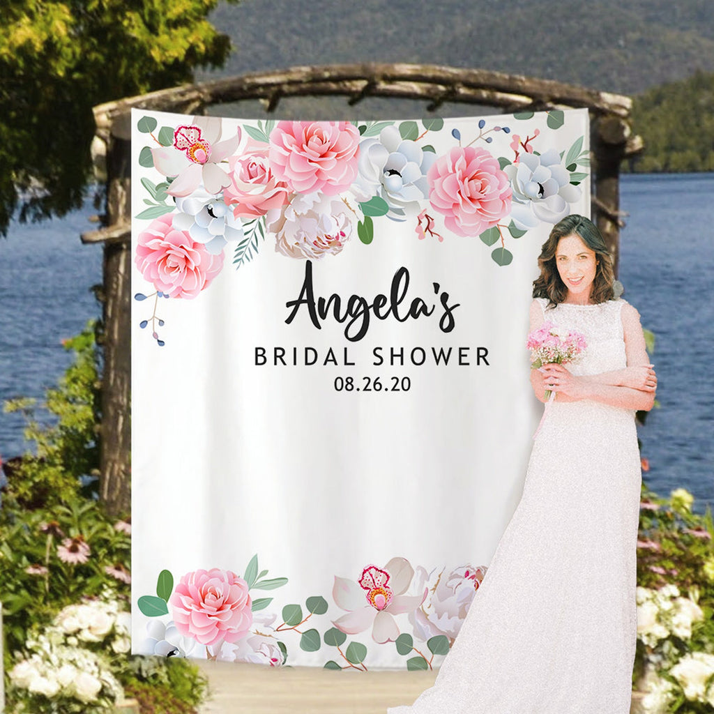 Custom Bridal Shower Backdrop 15