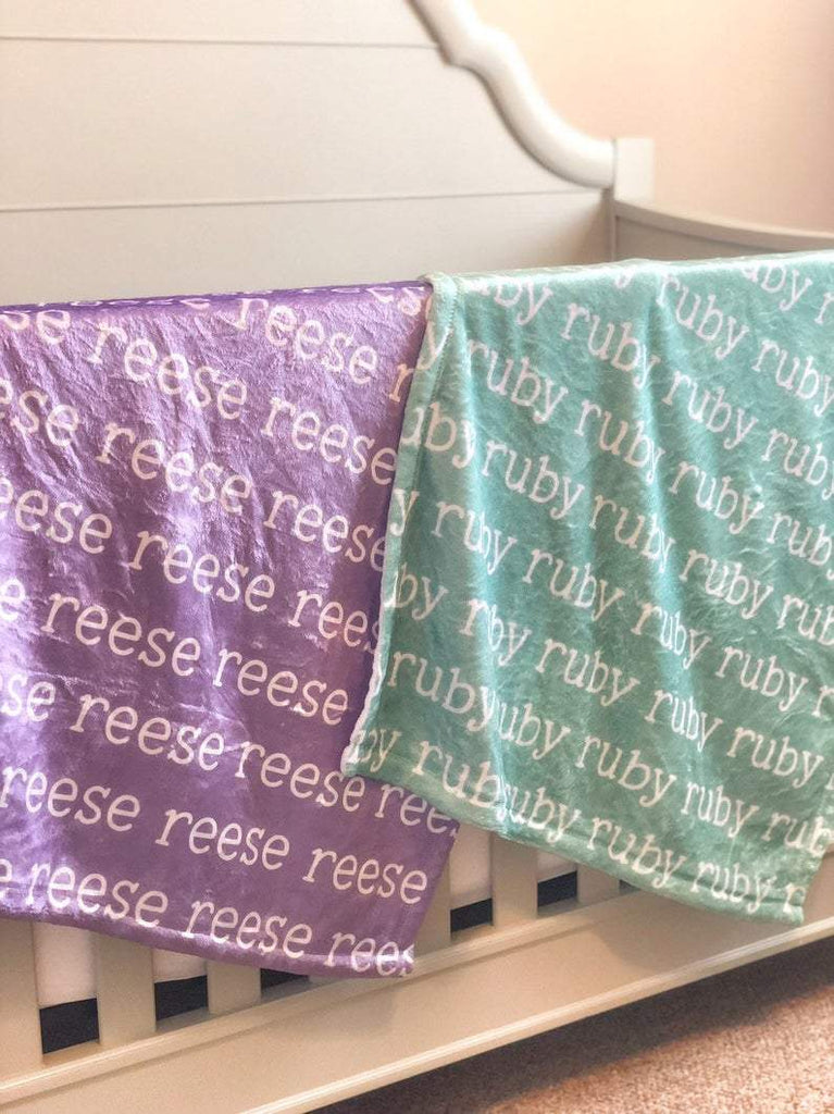 Personalized Name Premium Fleece Blanket