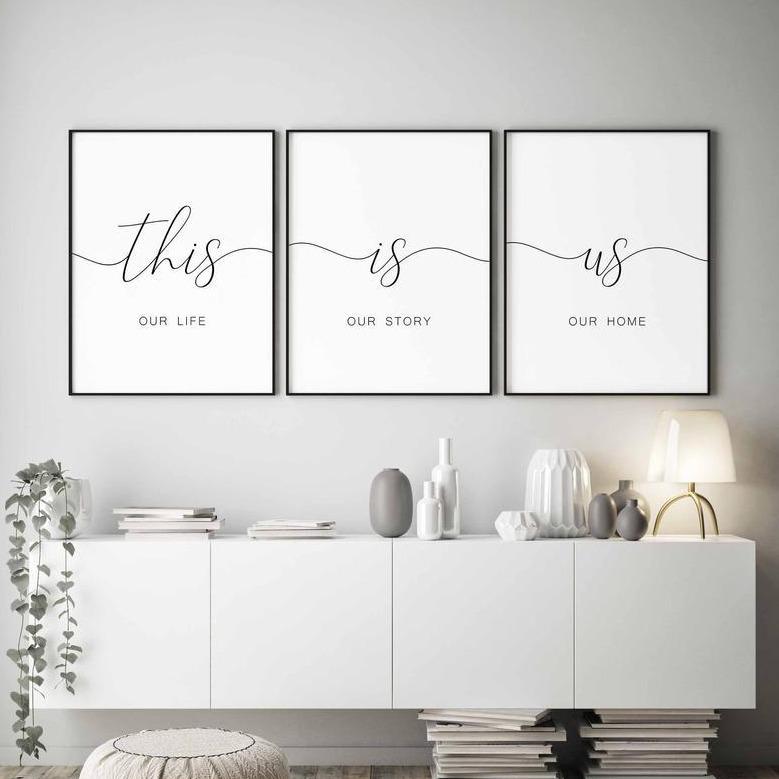 This Is Us Canvas Art Set I 14 -3 Pieces